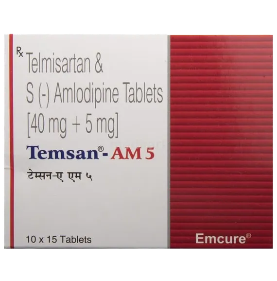 temsan am 5mg tablet 15's